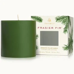 Frasier Fir Pillar Candle Small