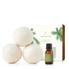 Frasier Fir Wool Dryer Balls & Fragrance Set