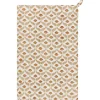 Frond Block Print Tea Towel