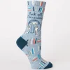 Fuck Off, I'M Reading Crew Socks