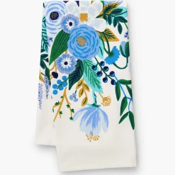 Garden Party Blue Tea Towel