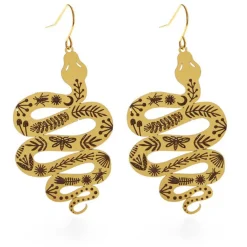 Garden Snake Earrings