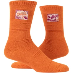 Get The Hell Outside Tag Socks