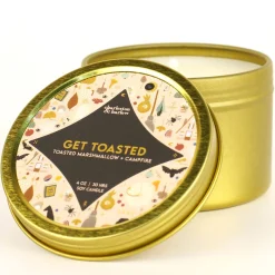Get Toasted Soy Wax Candle Travel Tin