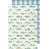 Gone Fishin' Tea Towels Set Of 2