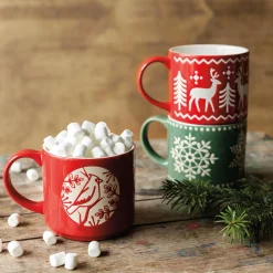Good Tidings Cardinal Stacking Mug