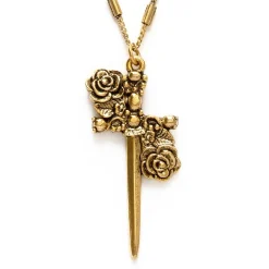 Gothic Romance Dagger Necklace