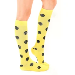 Happy Face Compression Socks