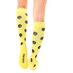 Happy Face Compression Socks