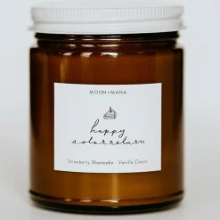 Happy Solar Return Candle 9Oz