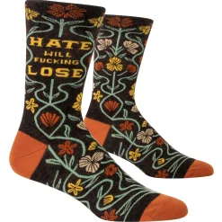 Hate Will Fucking Lose Men's Socks