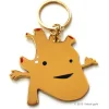 Heart Of Gold Key Chain