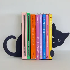 Hidden Cat Bookends