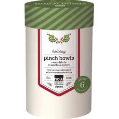 Holiday Pinch Bowls Set Of 6