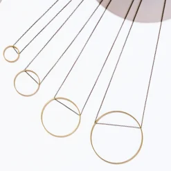 Horizon Circle Necklace