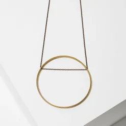 Horizon Circle Necklace