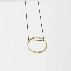 Horizon Circle Necklace