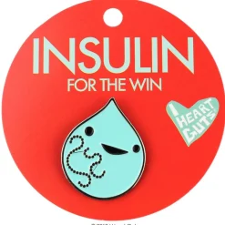Insulin For The Win Lapel Pin