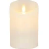 Ivory Reallite Candle Small 3 X 4.5 Inch