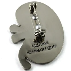 Kidney Enamel Lapel Pin