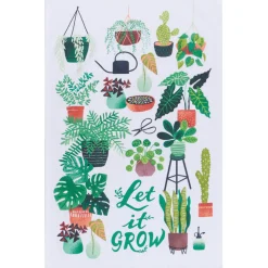 Let It Grow Tea Towel