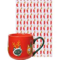 Let It Meow Mug And Dishtowel Set