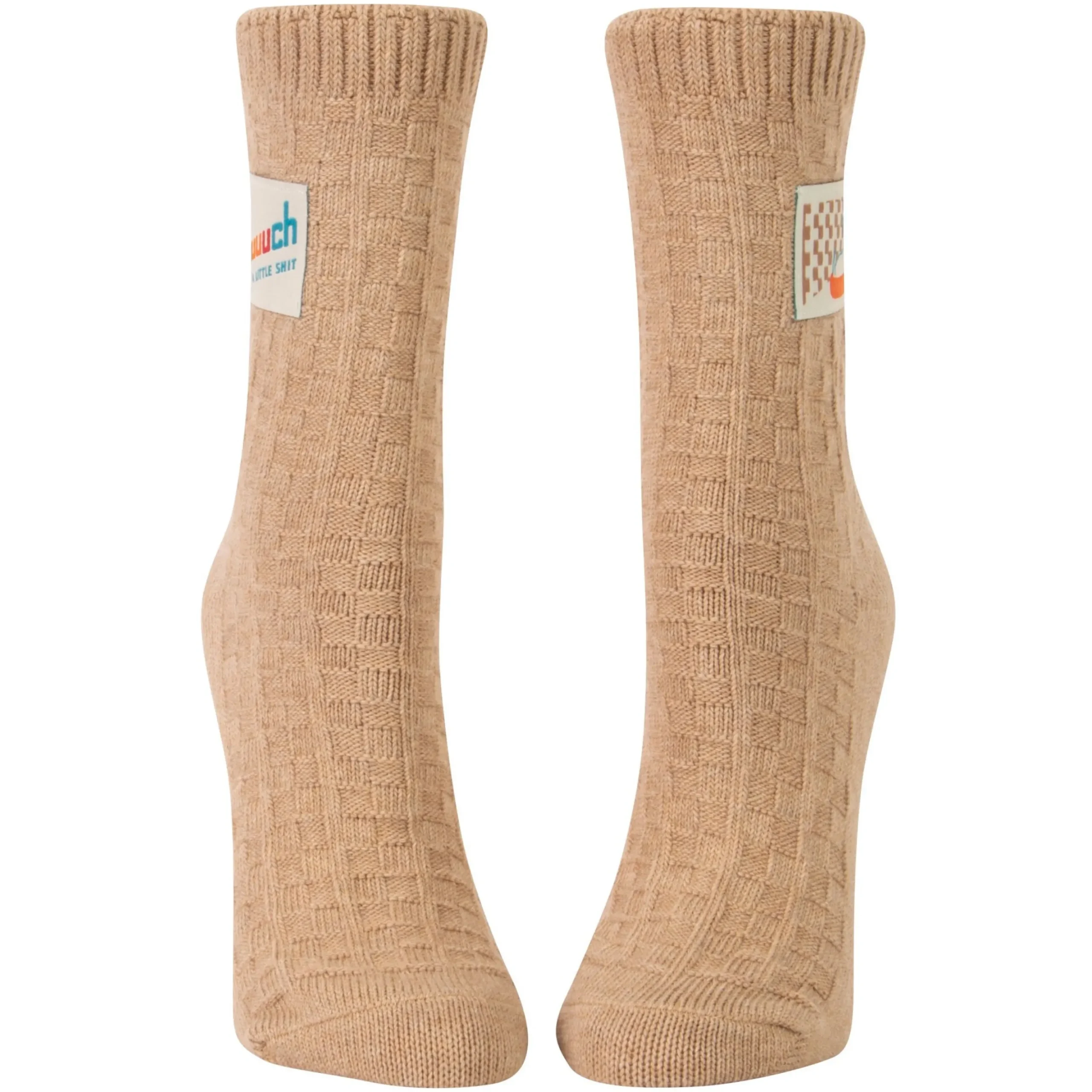 Little Shit Tag Socks