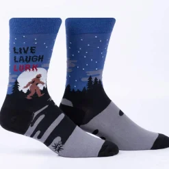 Live, Laugh, Lurk Men's Crew Socks