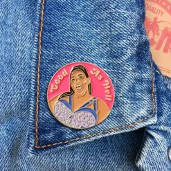 Lizzo Good As Hell Enamel Pin