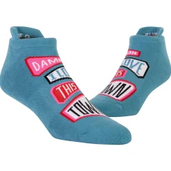 Love This Town Sneaker Socks