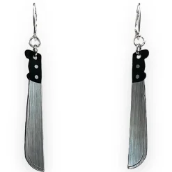 Machete Dangle Earrings