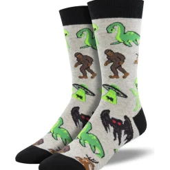 Men's Cryptid Socks Grey Heather