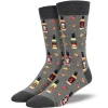 Men's Hot In Here Socks Grey Heather