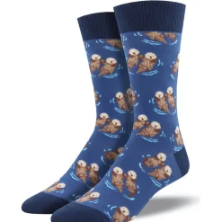 Men's Significant Otter Socks Blue