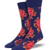 Men's Socktopus Socks Navy Blue