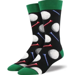 Men's Tee It Up Socks Black