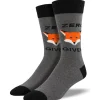 Men's Zero Fox Given Socks Heather Gray