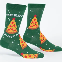 Merry Crustmas Men's Crew Socks