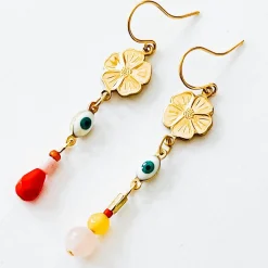 Mismatched Evil Eye Earrings