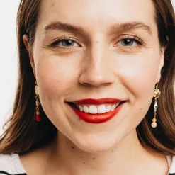 Mismatched Evil Eye Earrings