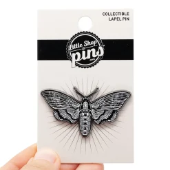 Moth Enamel Pin