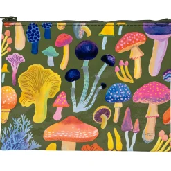 Mushrooms Zipper Pouch