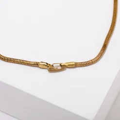 Nadia 20" Round Snake Chain Necklace