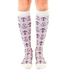 Nautical Compression Socks