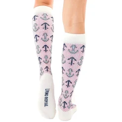 Nautical Compression Socks