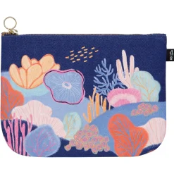 Neptune Large Zipper Pouch