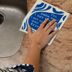 No Snacks Swedish Dishcloth