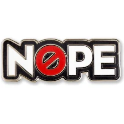 Nope Enamel Pin