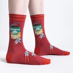 Opening Up A Can Men's Crew Socks