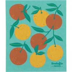 Oranges Swedish Dishcloth